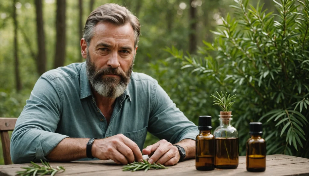 huile essentielle barbe